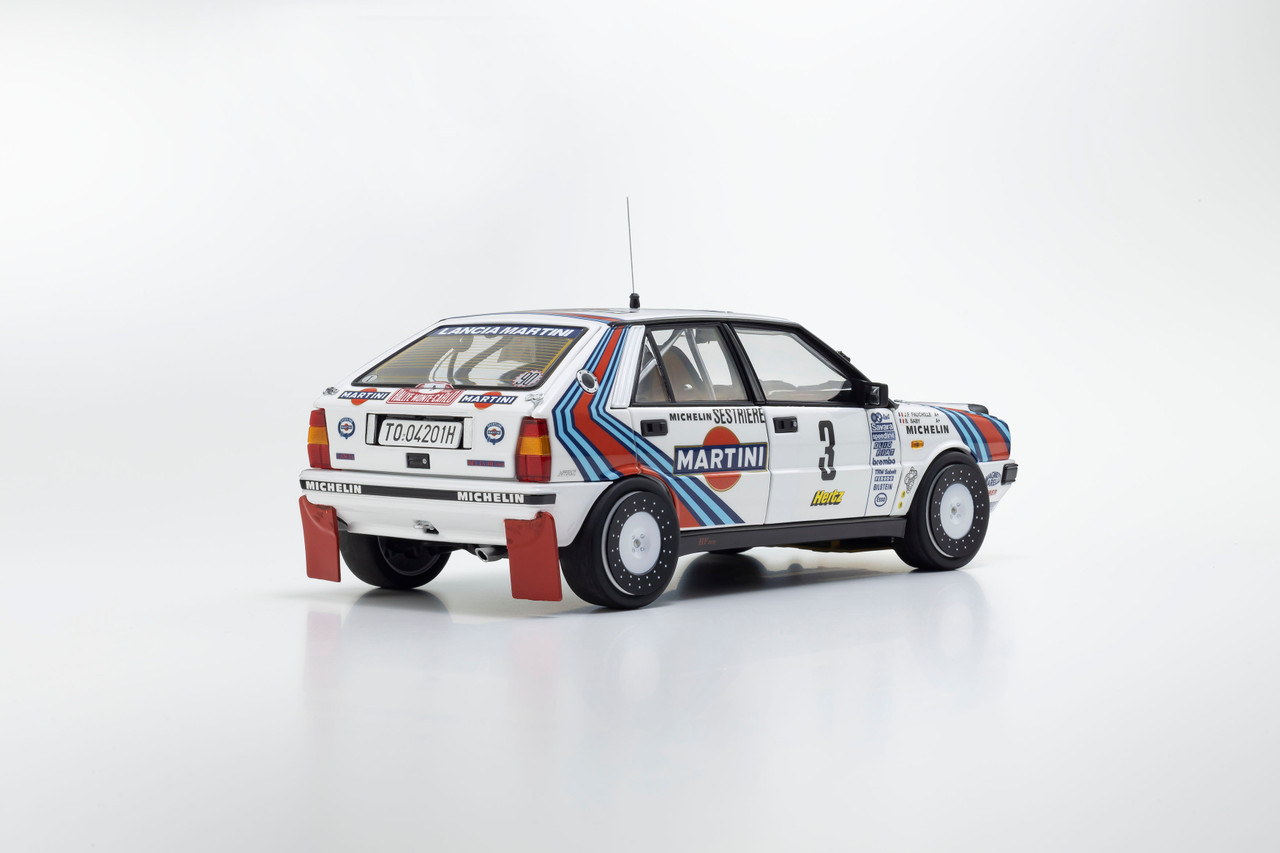 1/18 Kyosho Lancia Delta HF 4WD 1988 Rallye Monte Carlo LANCIA