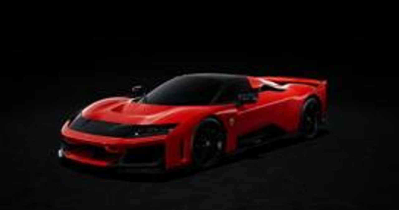 1/12 Looksmart 2024 Ferrari F80 (Rosso Corsa Red) Car Model