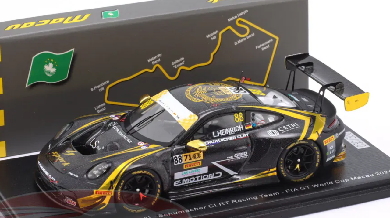 spark 1/43 Porsche GT Team 911 RSR Winner LMGTE Pro Class 24H Le