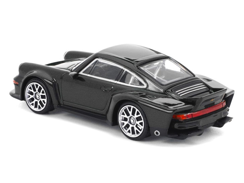 1/64 Poprace Porsche 911 Singer DLS Turbo (Black) Diecast Car Model