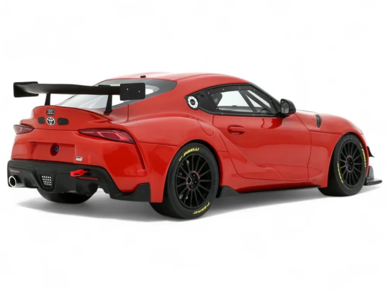 1/18 OTTO 2023 Toyota Supra GT4 100 Edition Plasma Orange Car Model