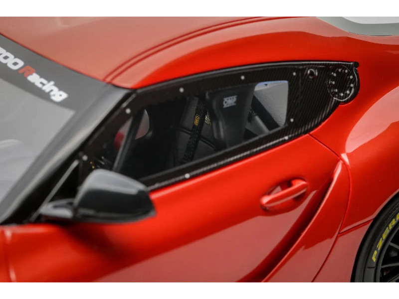 1/18 OTTO 2023 Toyota Supra GT4 100 Edition Plasma Orange Car Model