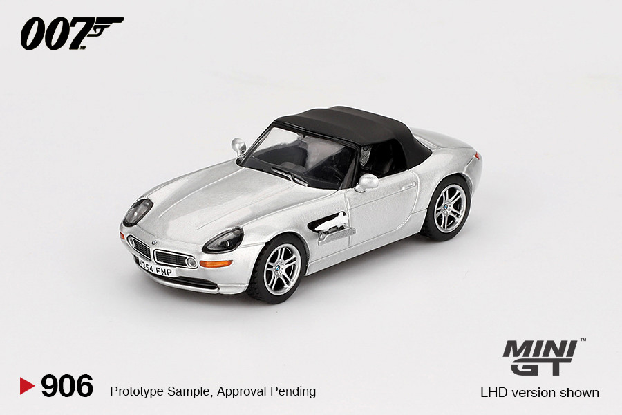 1/64 Mini GT BMW Z8 (Silver) 