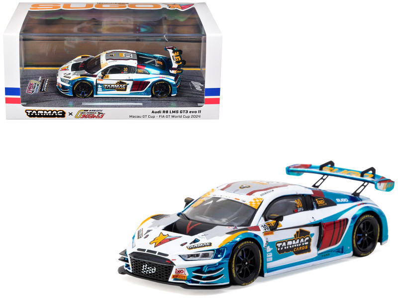 1/43 Tarmac Works 2024 Audi R8 LMS GT3 Evo II Macau GT Cup 2024