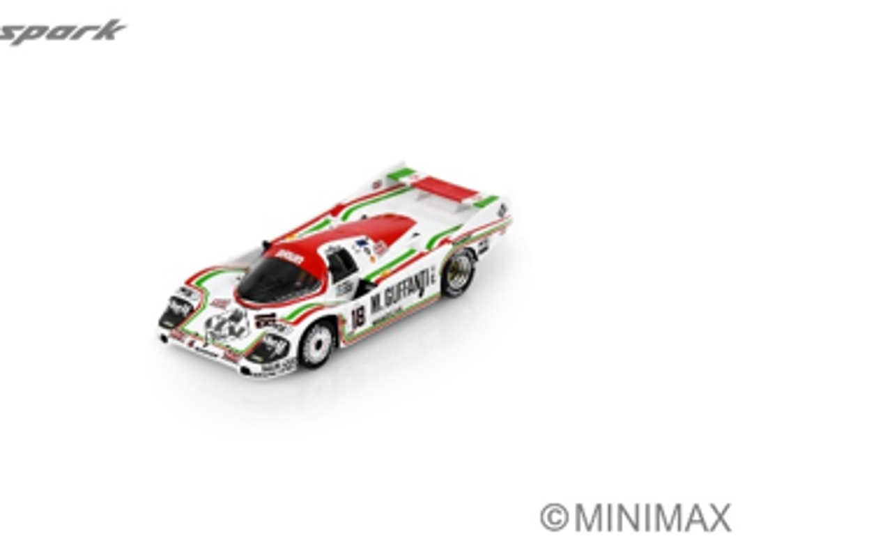 1/43 Spark Porsche 956 No.18 Le Mans 24H 1985 M. Sigala - O. Larrauri - G. Tarquini Car Model