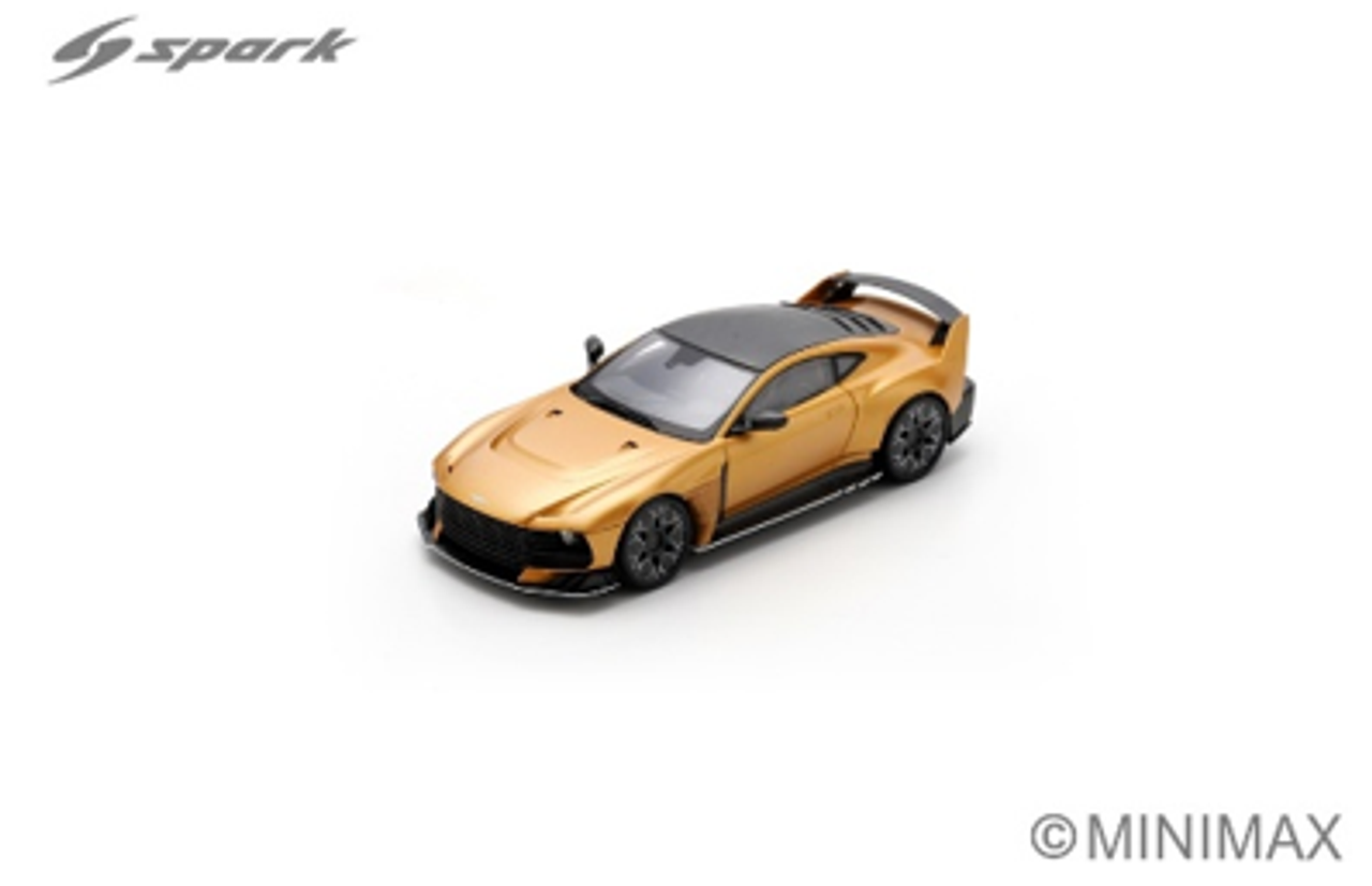 1/43 Spark 2024 Aston Martin Valiant (Gold Yellow) Car Model