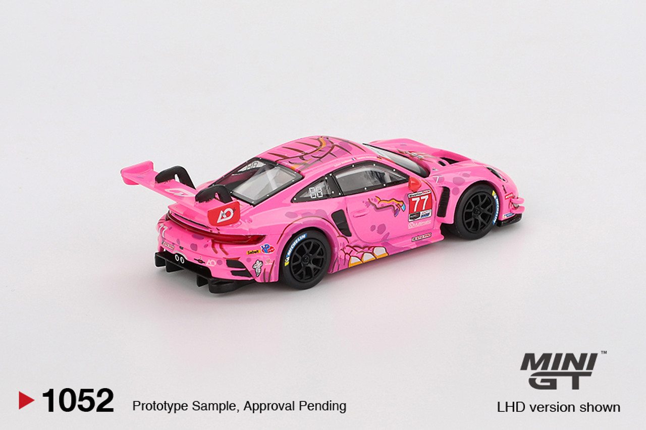 1/64 Mini GT Porsche 911 GT3 R #77 AO Racing 2024 IMSA ROAD