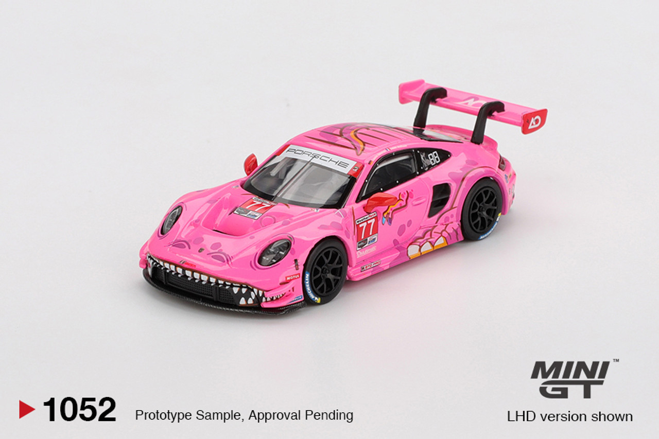 1/64 Mini GT Porsche 911 GT3 R #77 AO Racing 2024 IMSA ROAD