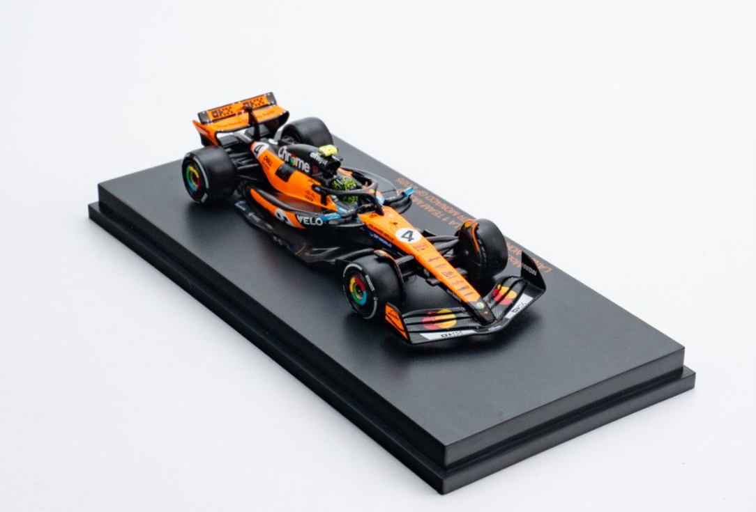 1/64 Minichamps McLaren F1 Team MCL39 #4 Lando Norris Winner Monaco GP Diecast Car Model