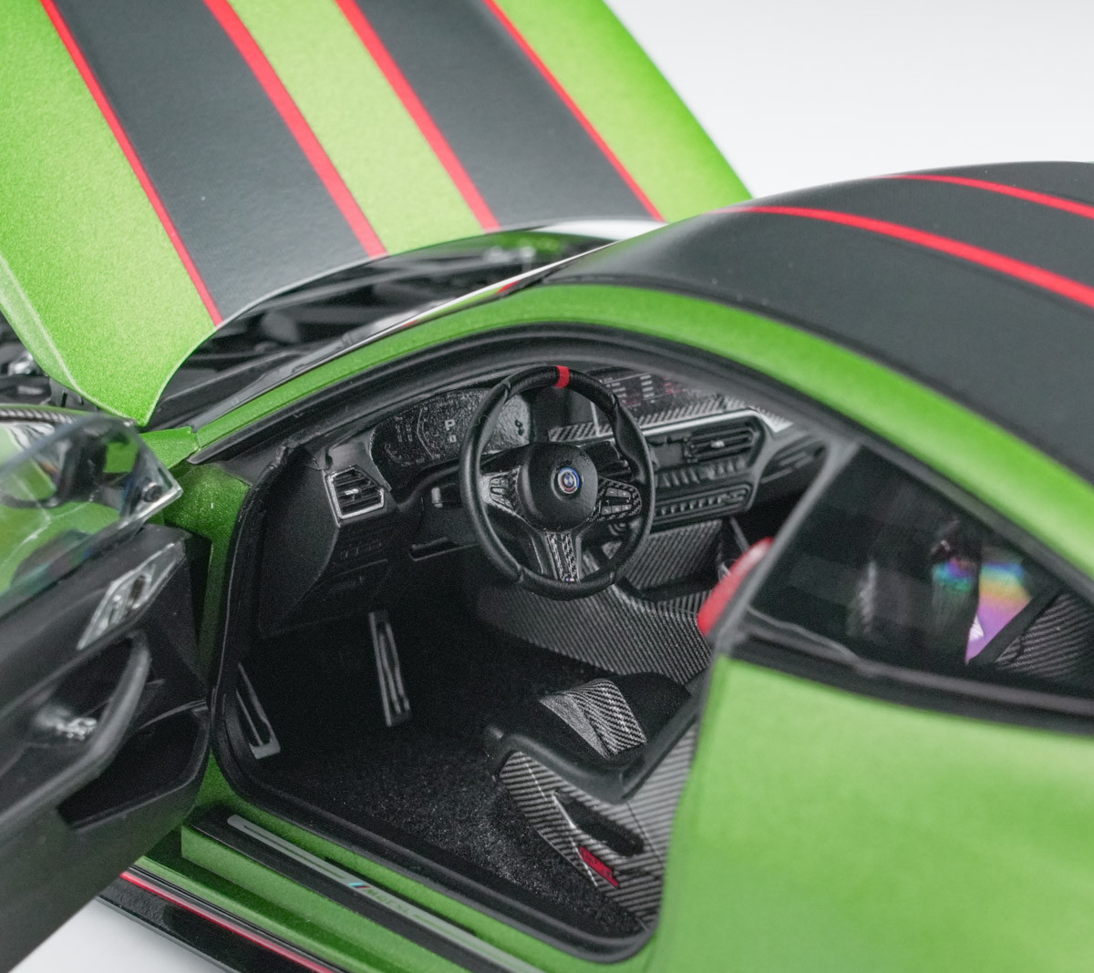 1/18 Minichamps BMW M4 CSL G82 (Matte Green) Diecast Car Model