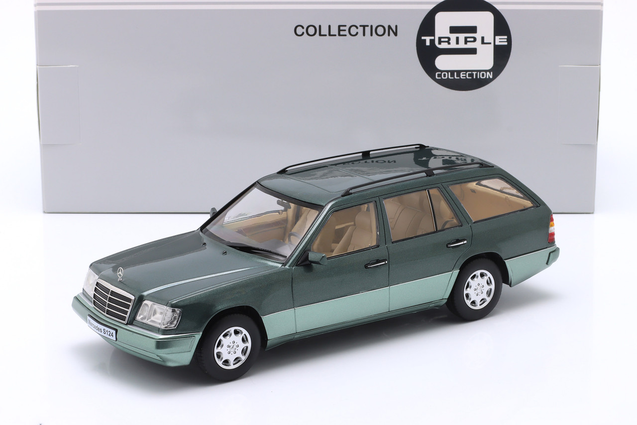 1/18 Triple9 1995 Mercedes-Benz E-Class T-model (S124) (Malachite