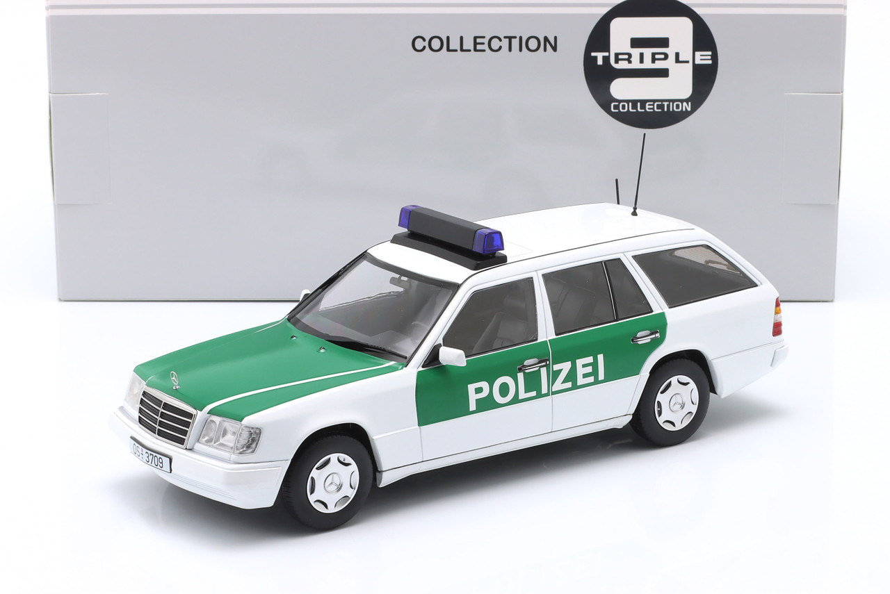 1/18 Triple9 1995 Mercedes-Benz E-Class T-Model (S124) Police