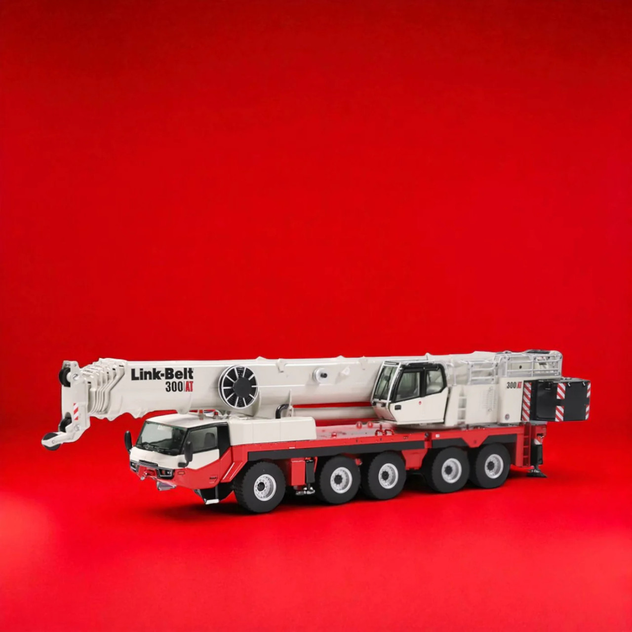 1/50 NZG Link-Belt 300 AT All Terrain Crane Diecast Car Model