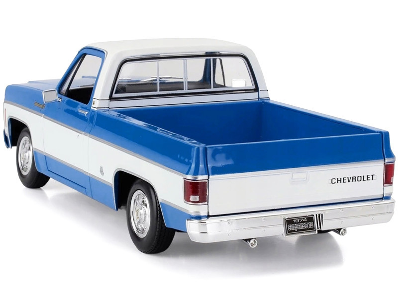 1/18 1974　シボレー C10 ハーレー 1909 1/18 Maisto 1974 Chevrolet C10 Cheyenne Super Pick-Up (Blue