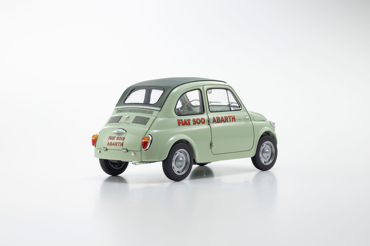 1/18 Kyosho Fiat Nuova 500 Elaborazione Abarth Record (Green Clear