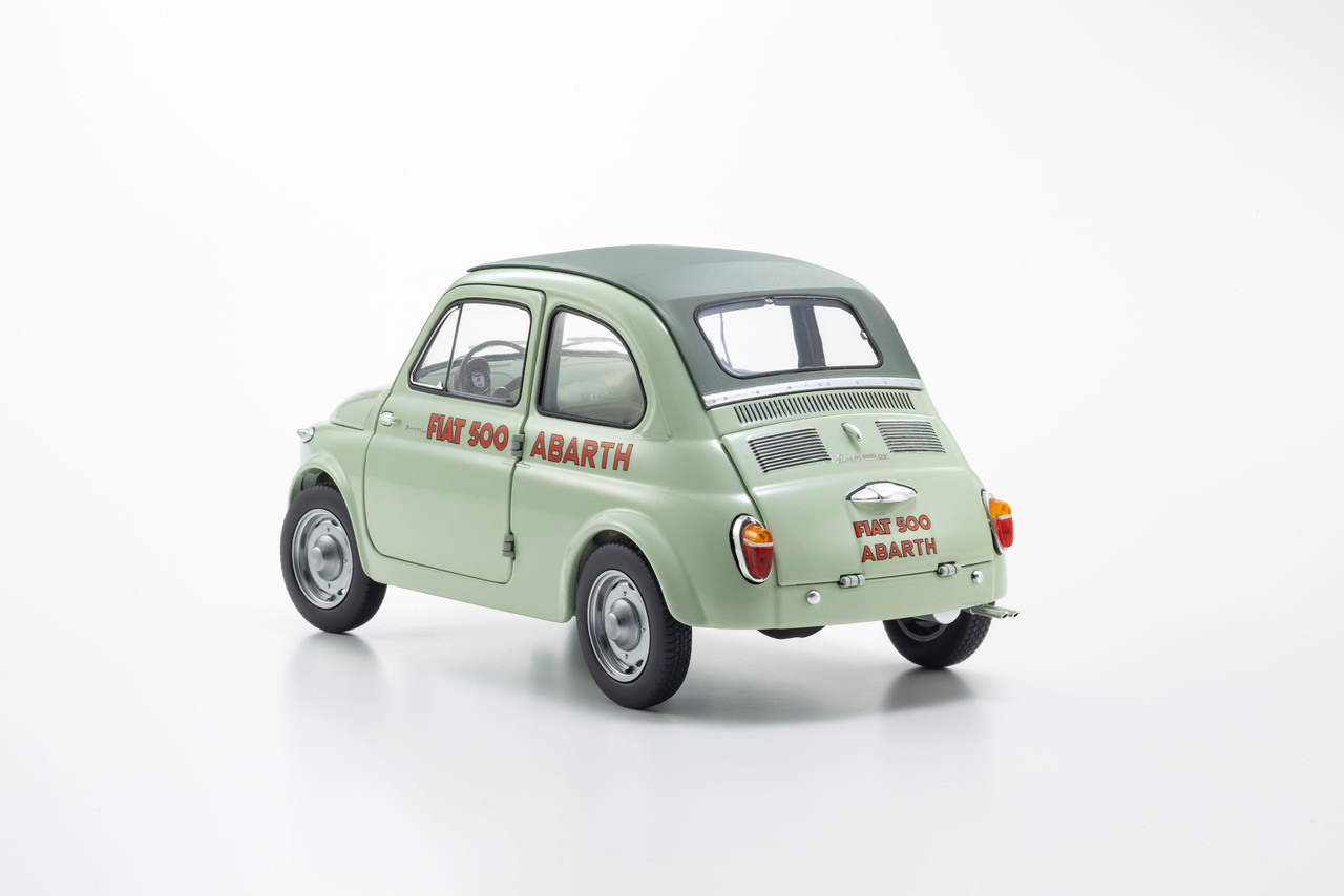 1/18 Kyosho Fiat Nuova 500 Elaborazione Abarth Record (Green Clear