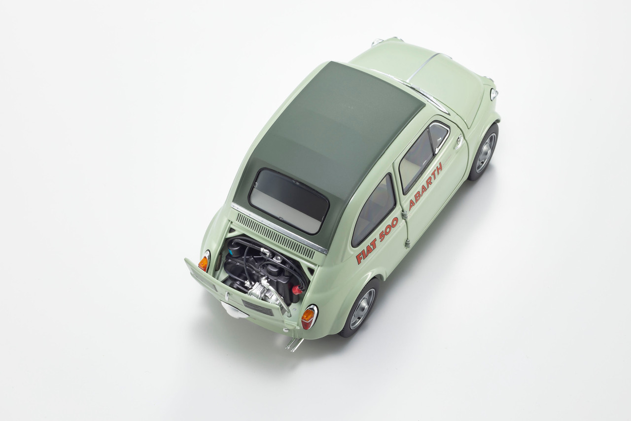 1/18 Kyosho Fiat Nuova 500 Elaborazione Abarth Record (Green Clear