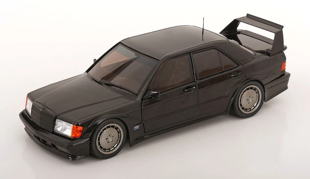 1/18 Solido 1990 Mercedes-Benz 190 W201 Evo II (Black) Diecast Car