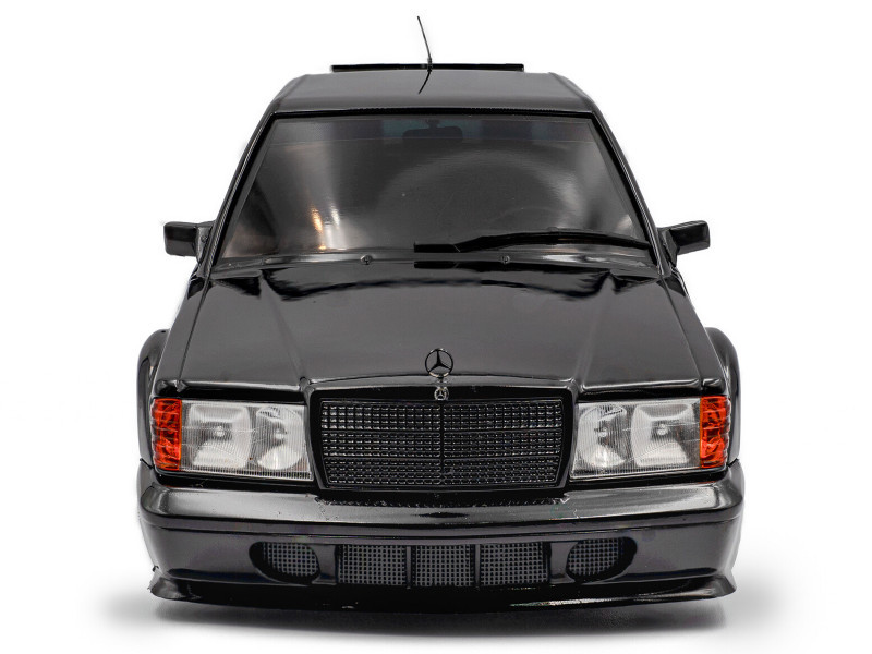 1/18 Solido 1990 Mercedes-Benz 190 W201 Evo II (Black) Diecast Car Model
