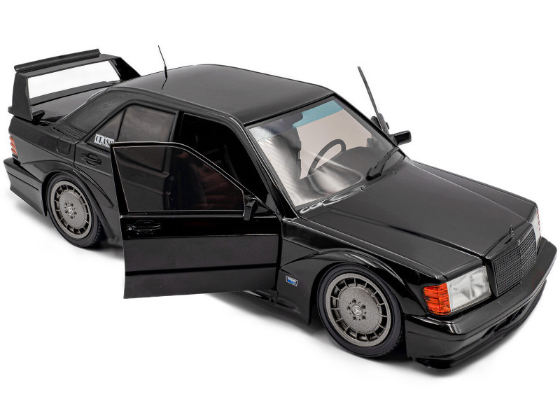 1/18 Solido 1990 Mercedes-Benz 190 W201 Evo II (Black) Diecast Car