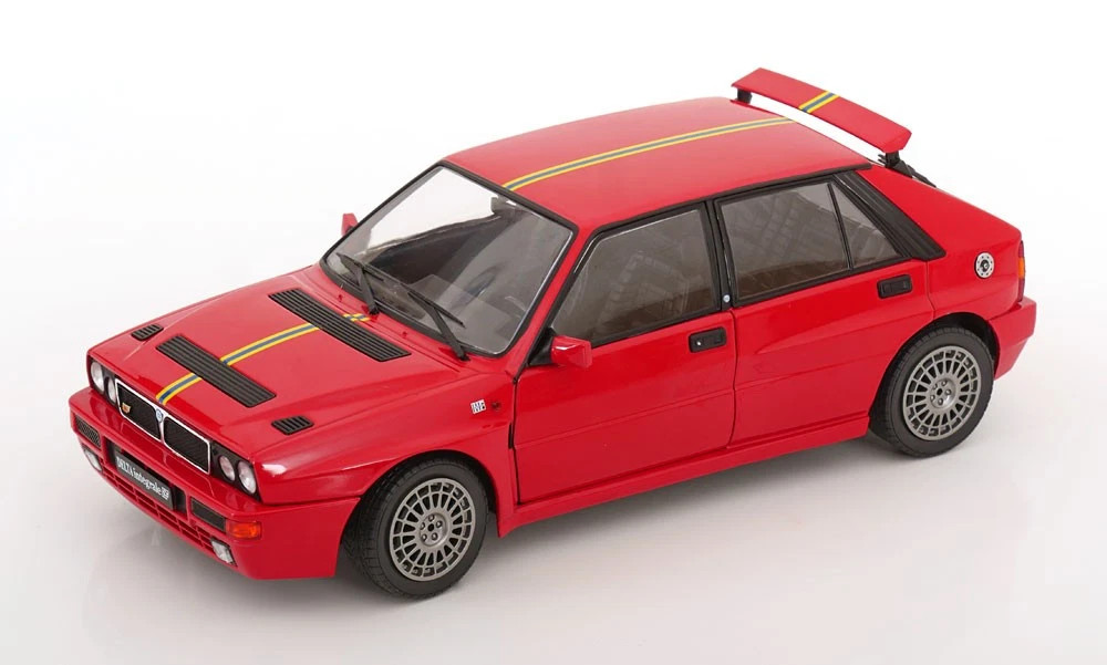 1/18 Solido 1995 Lancia Delta HF Integrale Edizione Finale Red