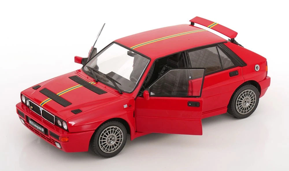 1/18 Solido 1995 Lancia Delta HF Integrale Edizione Finale Red