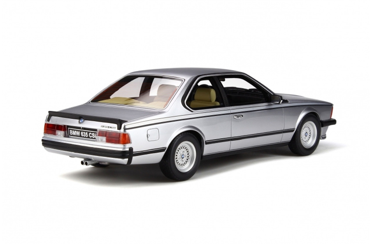 1/18 OTTO BMW E24 635 CSI (Silver) Resin Car Model Limited