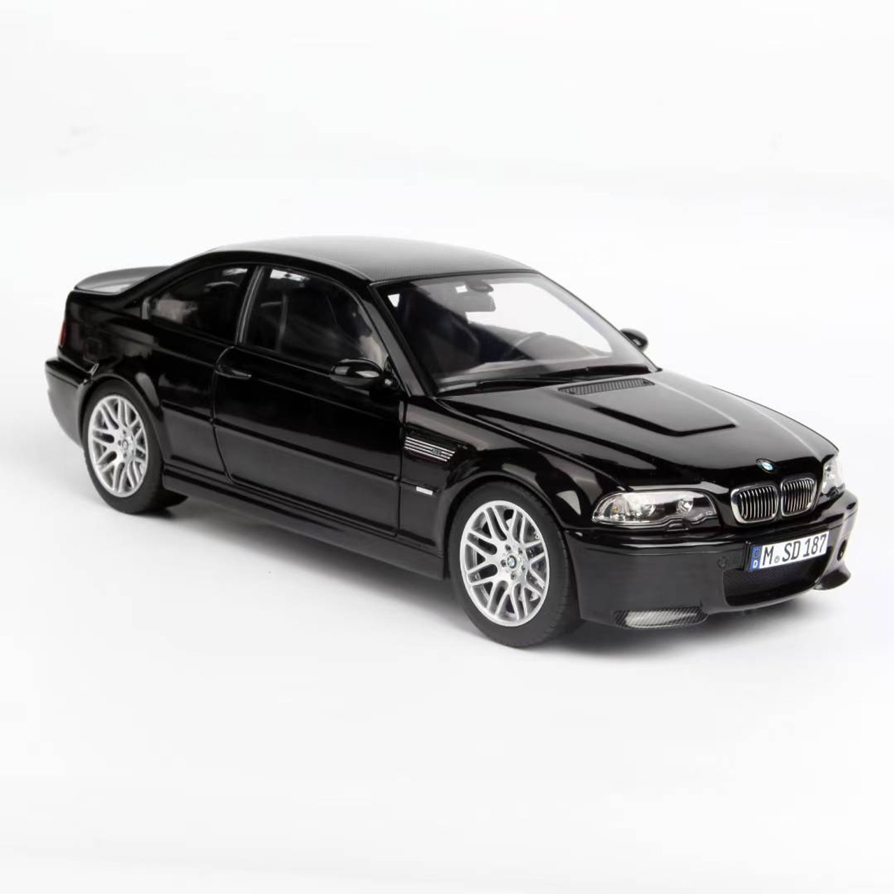 1/18 Norev BMW E46 M3 CSL (Black) Diecast Car Model