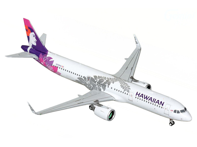 航空機・ヘリコプター Hawaiian Airlines A321neo 1:200 Airbus A321neo Commercial Aircraft 