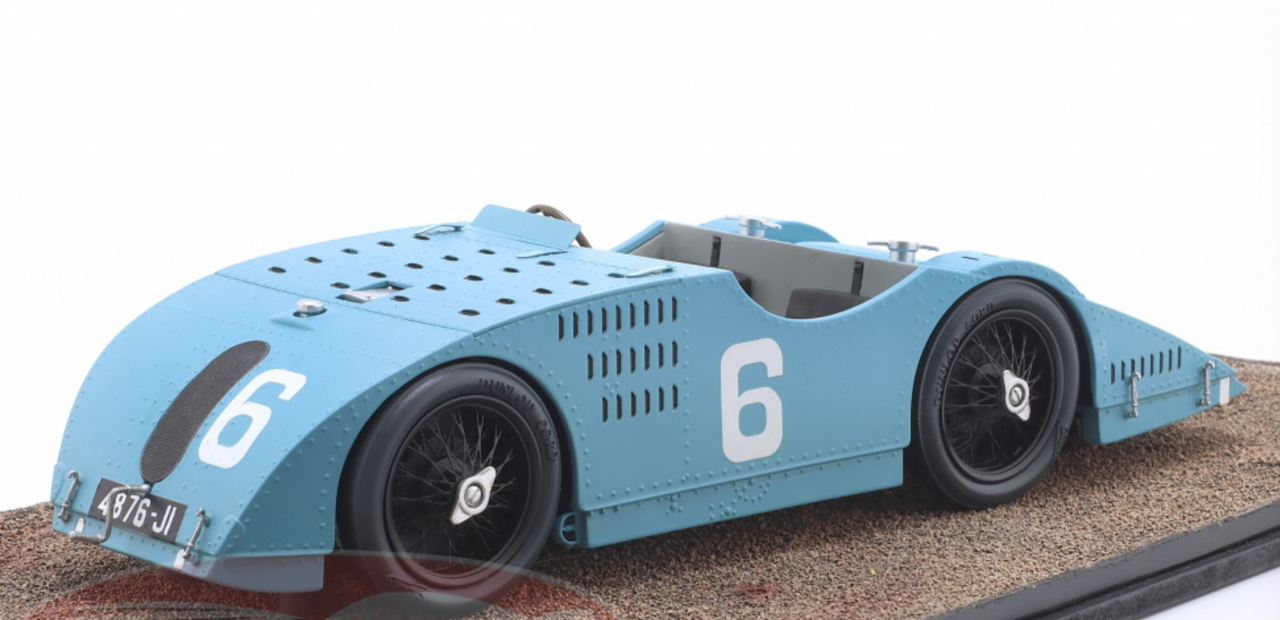 1/18 LeMans Miniatures 1923 Ernest Friederich Bugatti T32 #6 3rd France GP Automobiles E. Bugatti Car Model