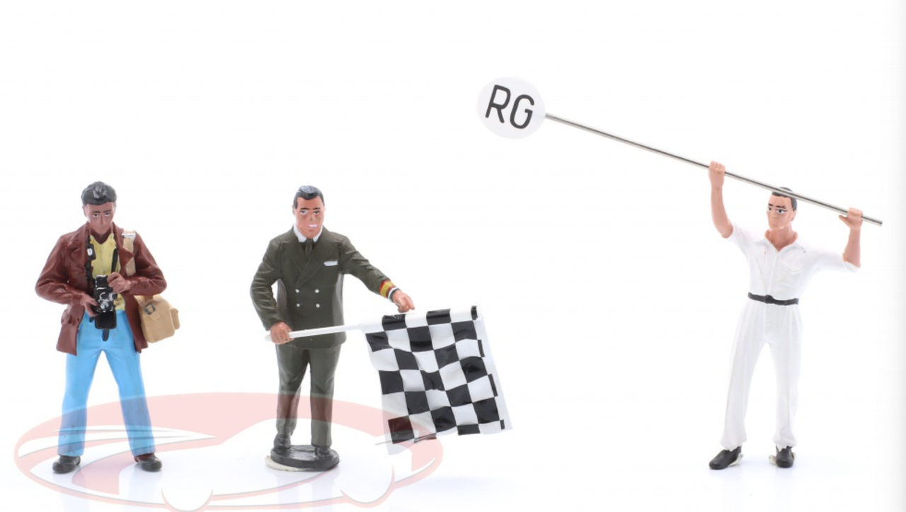 1/43 LeMans Miniatures Figure Set Robert, Leon & Manfred