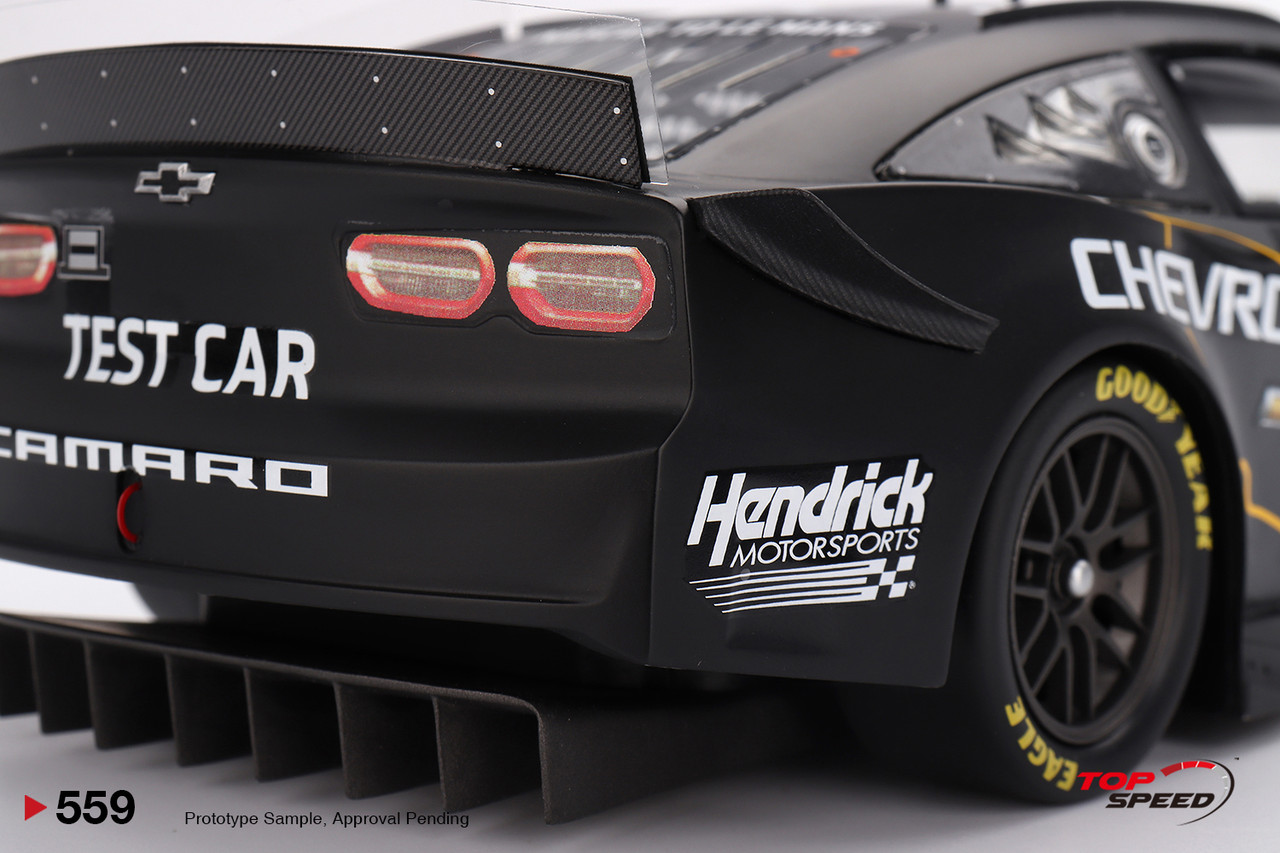1/18 Top Speed NASCAR Next Gen Garage 56 Chevrolet Camaro ZL1 #24 Hendrick Motorsports Test Car Car Model