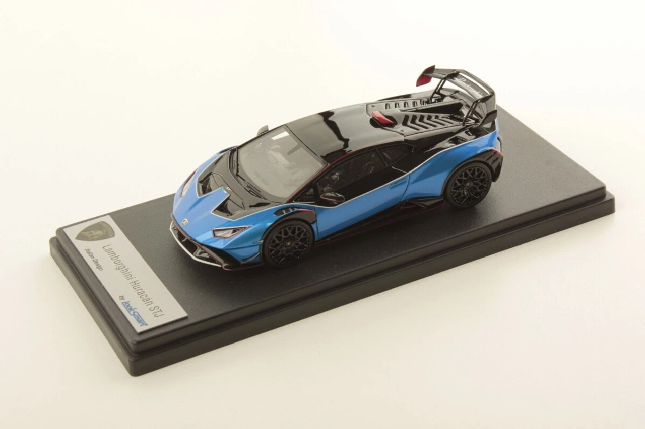 1/43 Looksmart 2024 Lamborghini Huracan STJ (Blue Metallic) Car Model