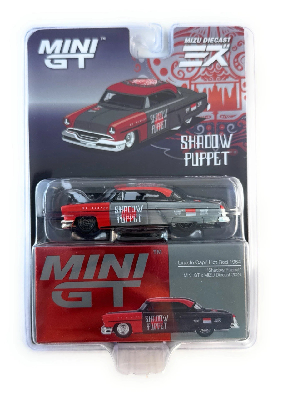 CHASE CAR 1/64 Mini GT 1954 Lincoln Capri Hot Rod Shadow Puppet