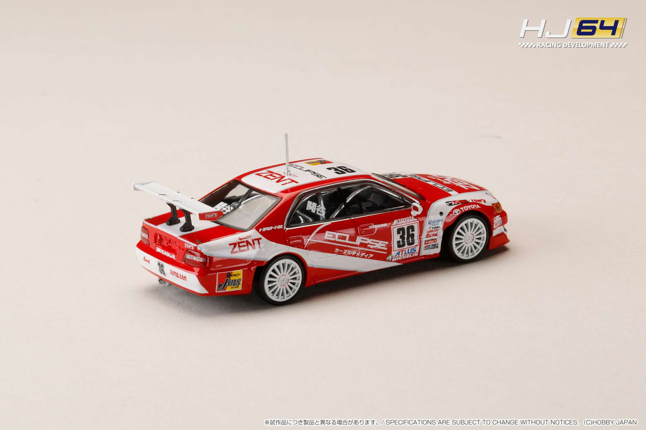 1/64 IG + Hobby Japan 64 ZENT ECLIPSE Chaser (#36) 1997 JTCC Car