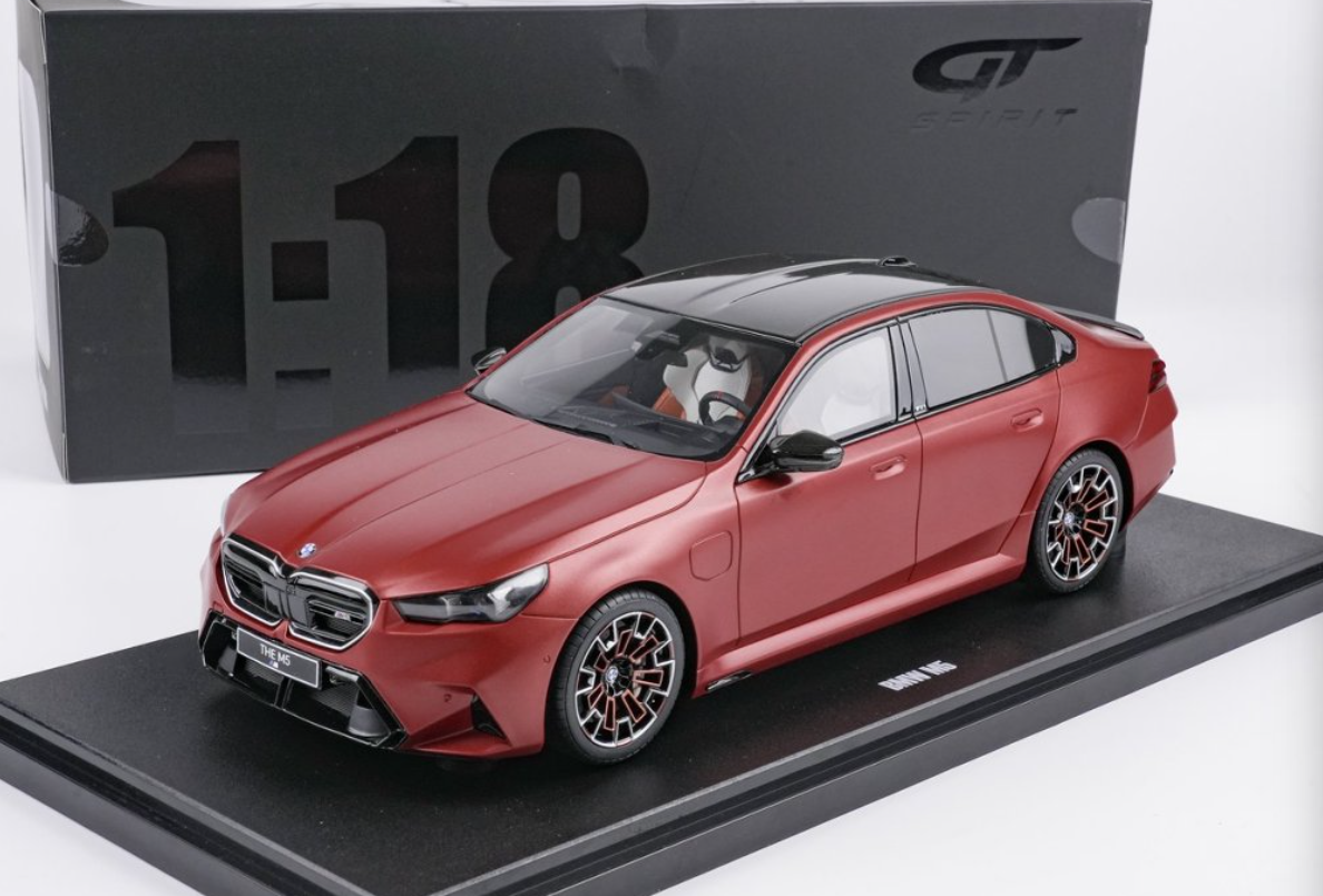 1/18 GT Spirit 2025 BMW M5 G99 (Peable Beach Orange) Car Model