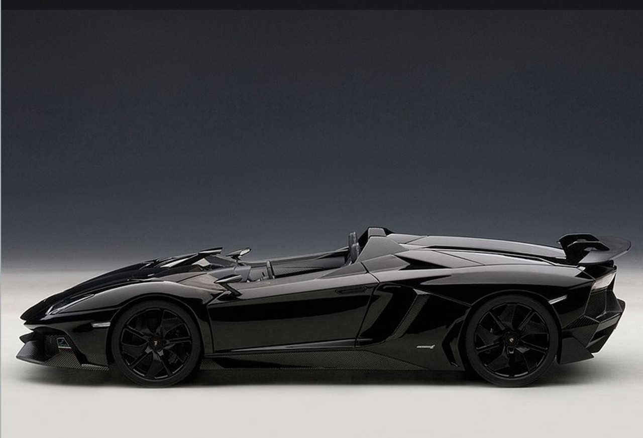 1/18 AUTOart Lamborghini Aventador J (Black) Car Model