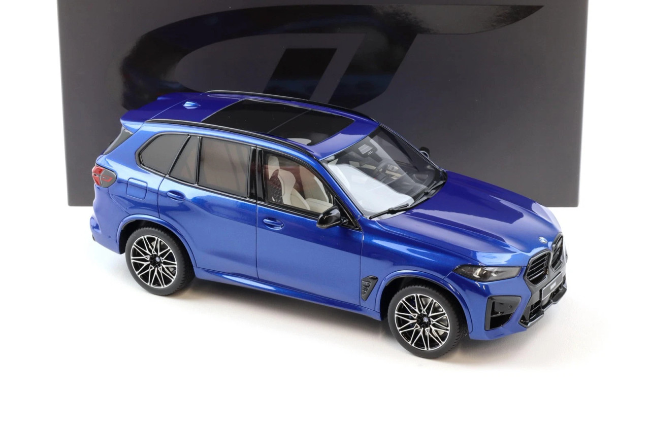 1/18 GT Spirit 2023 BMW X5M F95 (Blue) Car Model - LIVECARMODEL.com
