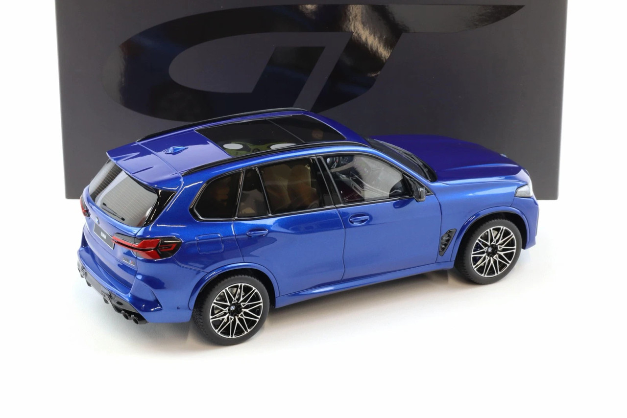 ？？？ 1/18 GT Spirit 2023 BMW X5M F95 (Blue) Car Model - LIVECARMODEL.com