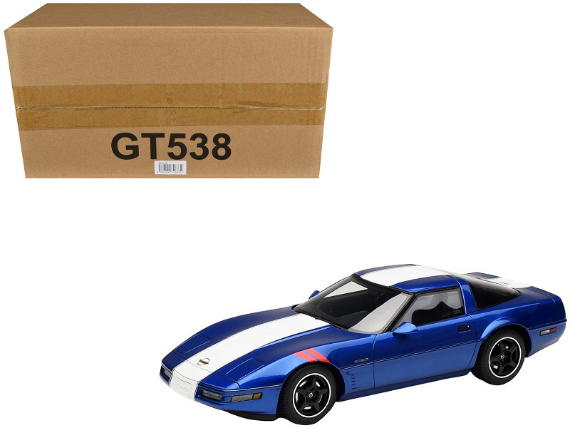 1/18 GT Spirit 1996 Chevrolet Corvette C4 Gran Sport (Blue) Car Model