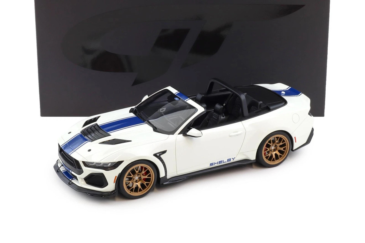 GTスピリット　フォードマスタング1970 1/18 1/18 GT Spirit 2025 Ford Shelby Mustang Supersnake (White) Car