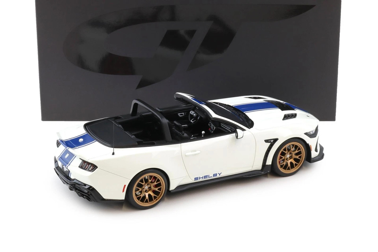1/18 GT Spirit 2025 Ford Shelby Mustang Supersnake (White) Car