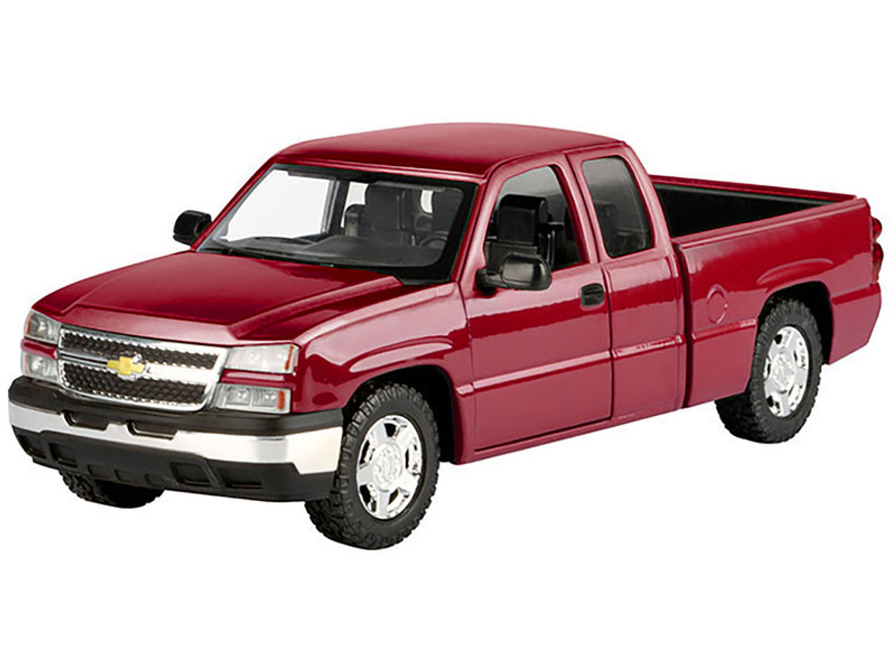 woody 1/25 Motormax 2006 Chevrolet Silverado 1500 (Red) Diecast