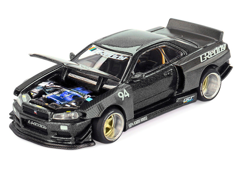 1/64 Kaido House Nissan Skyline GT-R (R34) Kaido Works GReddy V2