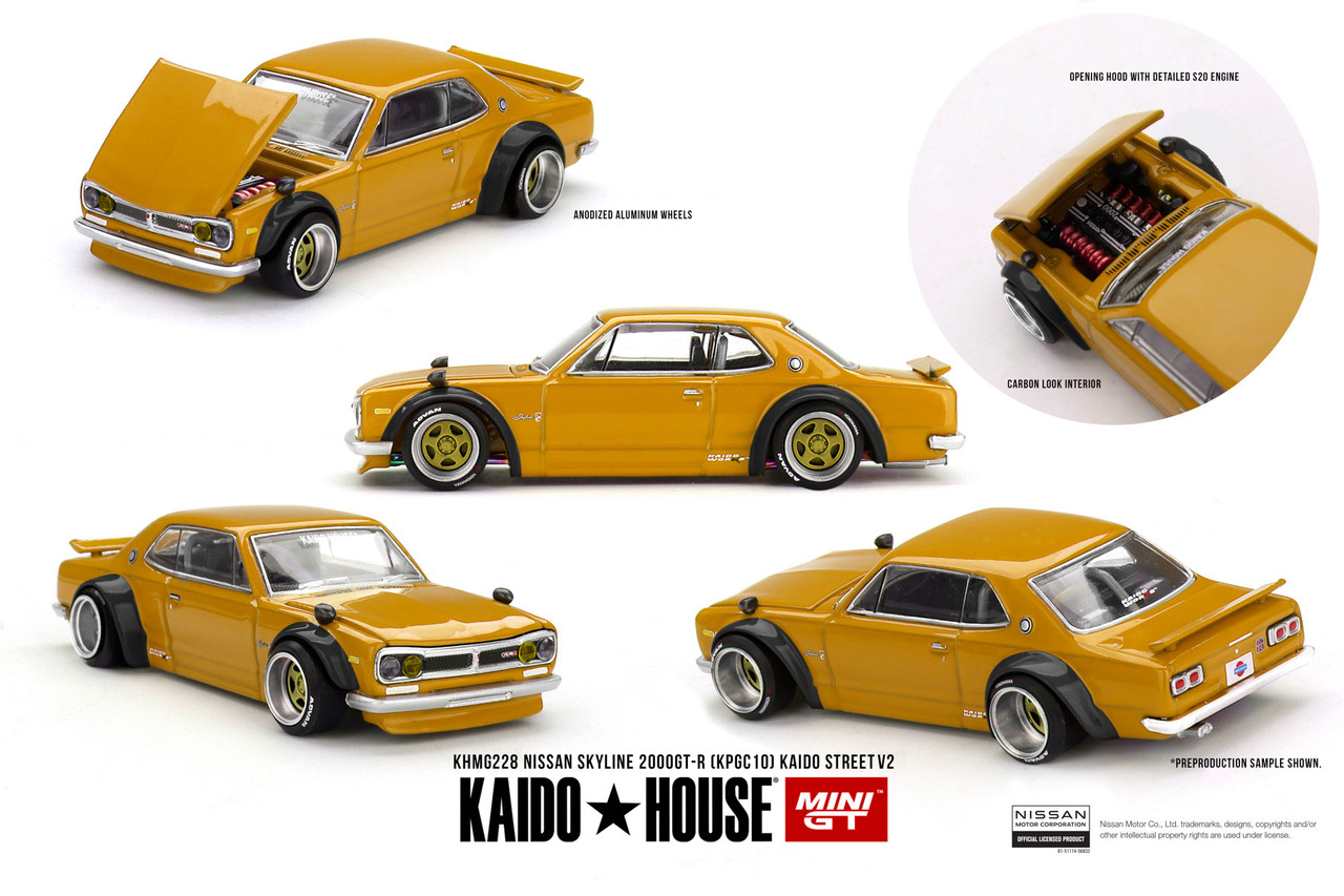 1/64 Kaido House Nissan Skyline 2000 GT-R (KPGC10) Kaido Street V2