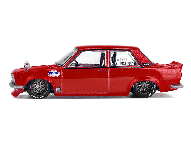 1/64 Kaido House Datsun 510 Street Nismo V3 (Red) Diecast Car Model