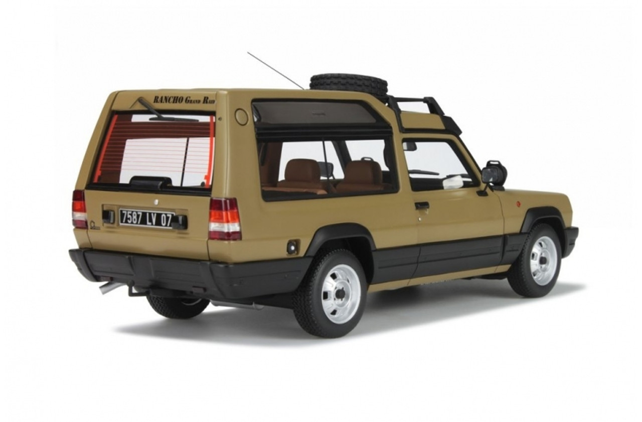 アシェット Jeep 1/18 OTTO 1980 Talbot Matra Rancho Grand Raid (Brown Vert