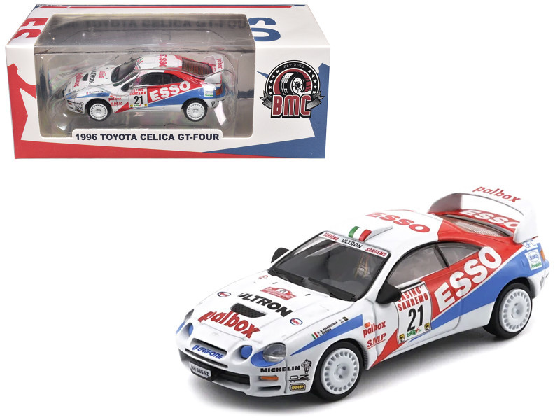 1/64 BMC Toyota Celica ST205 -Rallye Sanremo -Rallye d'Italia 1996