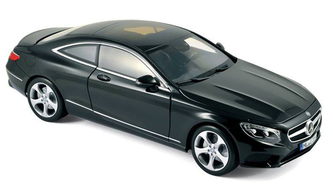 1/18 Norev Dealer Edition Mercedes-Benz Mercedes S-Class S-Klasse Coupe (Black) Diecast Car Model