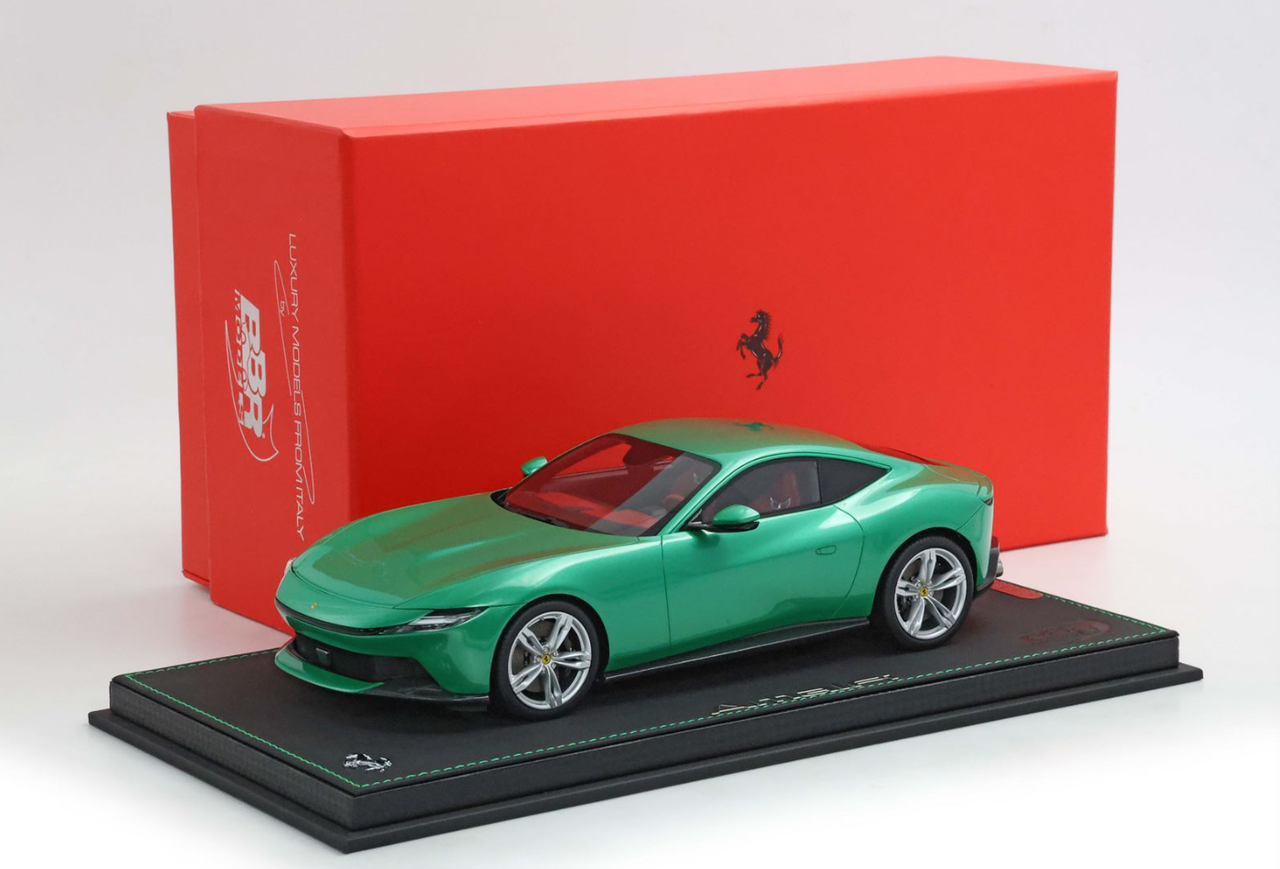 1/18 BBR Ferrari Amalfi (Green Nurburgring) Car Model
